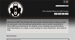 Desktop Screenshot of gmtruckcentral.com